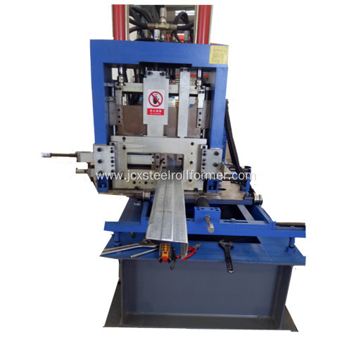 full auto cuz channel roller forming machine pre punching